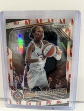 WNBA 2025 Prizm Azure Stevens WNBA Logo Silver #64 Los Angeles Sparks