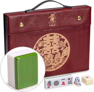 Chinese Mahjong Set   Rouge Heritage   146 Medium Tiles, Professional Set for Ch