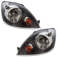 Faros grises para Ford Fiesta MK6 2005-2008 1 par conductor y pasajero