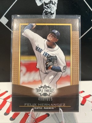 2011 Topps Triple Threads - Félix Hernández #87 Sepia /625
