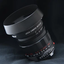 Leica Summilux M 50mm F/1.4 ASPH. Black Chrome#11688 #489