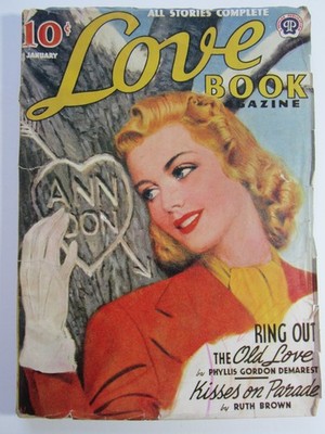 Love Novels Magazine Pulp Jan. 1941  VG+