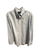 Ralph Lauren Classic Fit Striped Button Down Oxford Shirt Size 15.5-34/35