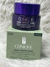 Clinique Smart Clinical Repair Wrinkle Correcting Cream + Mask  Cream 1.7 oz