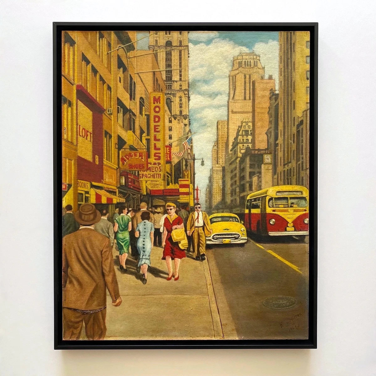Oil Painting New York Skyline Art Paintings for sale | eBay