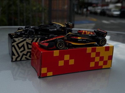 2025 McDonald's F1 Diecast Set | F1 Formula 1 APX GP Movie Car +