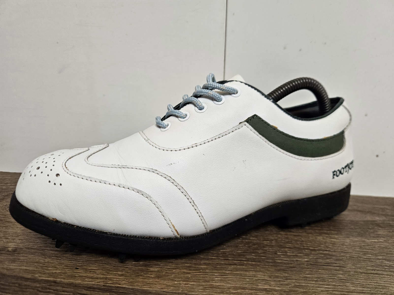 Footjoy Aqualites Shoes Lady Soft Leather Brogue Pro Golf Trainers UK 4.5 EU37.5 image 4