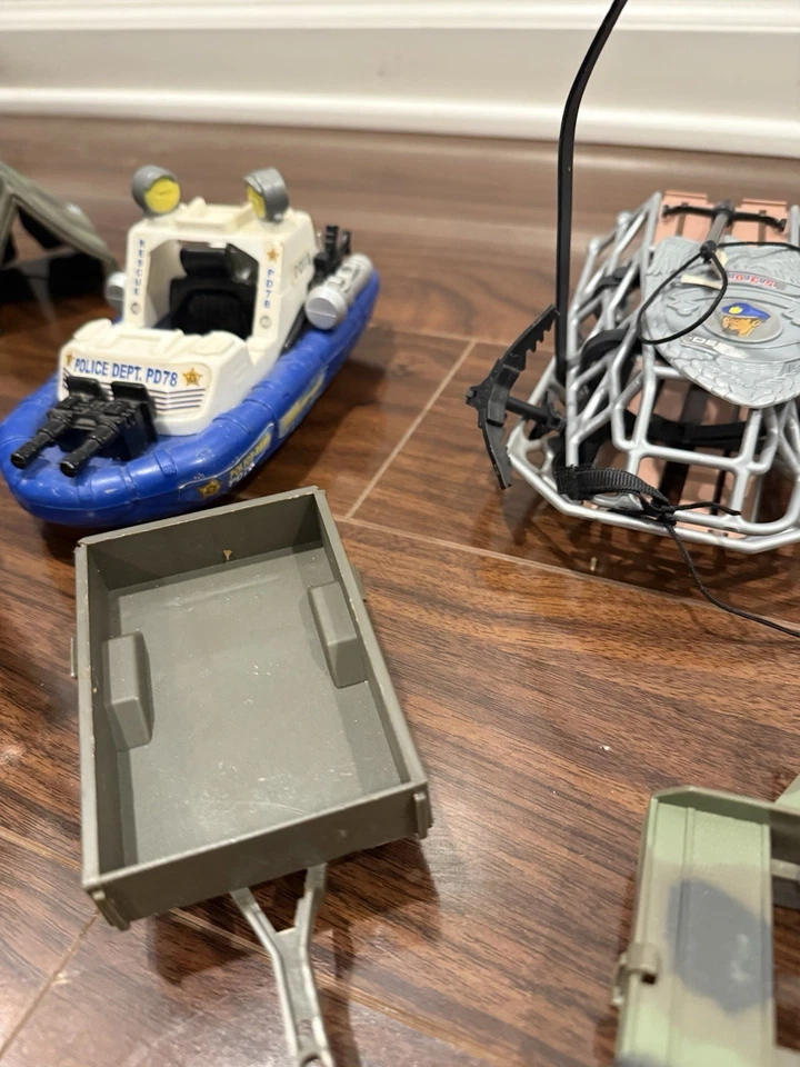 Lote de piezas de vehículo y juego vintage GI Joe A Real American Hero ARAH años 80 Foto 3 de 4