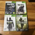 LOT 4 Call of Duty Games: AW, Ghosts, & Modern Warfare 1 3 Microsoft Xbox 360