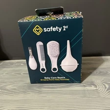 Safety 1st Baby Care Basics - New Unopened - Nail Clips, Comb/brush/nose Sucker