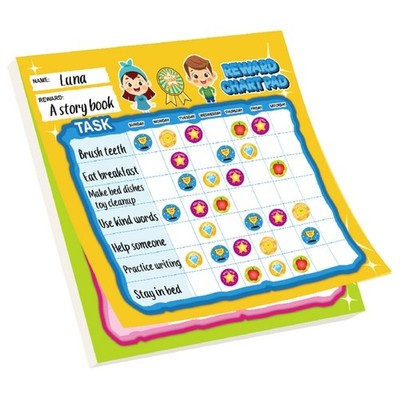 Rewards Chart For Kids With Multiple Customizable Sections Behavior Chart