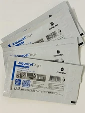 5 X AQUACEL 0.75"x18" Ribbon Dressing 5 Count  Exp.2026/09