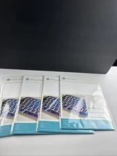 Lot Of 4 Silhouette Silhoeutte 8.5”x11” Printable Adhesive Vinyl 8 Sheets Ea