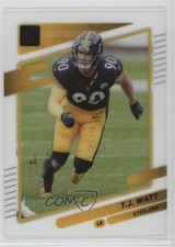 2021 Panini Clearly Donruss TJ Watt #41 17p7