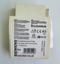 Siemens 3UG3522-1AL20. Monitoring relay. Brand new,. NIB Fast shipping from US