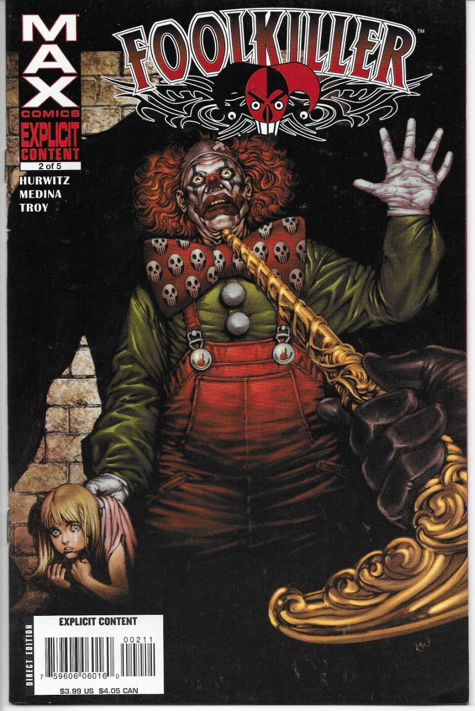 FOOLKILLER (2007) Marvel MAX Comics #2 - Back Issue (S)
