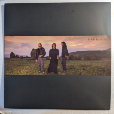Bee Gees E•S•P Warner Bros. Records ‎P-13568 Japan OBI | eBay