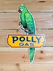 Polly Gas  Metal Sign Die Cut Size 16 x 10.25  Inches Vintage Style Gas Oil Sign