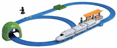 Takara Tomy Plarail Serie N700A Shinkansen Basic Set Mit / Erste Plarail DVD Neu