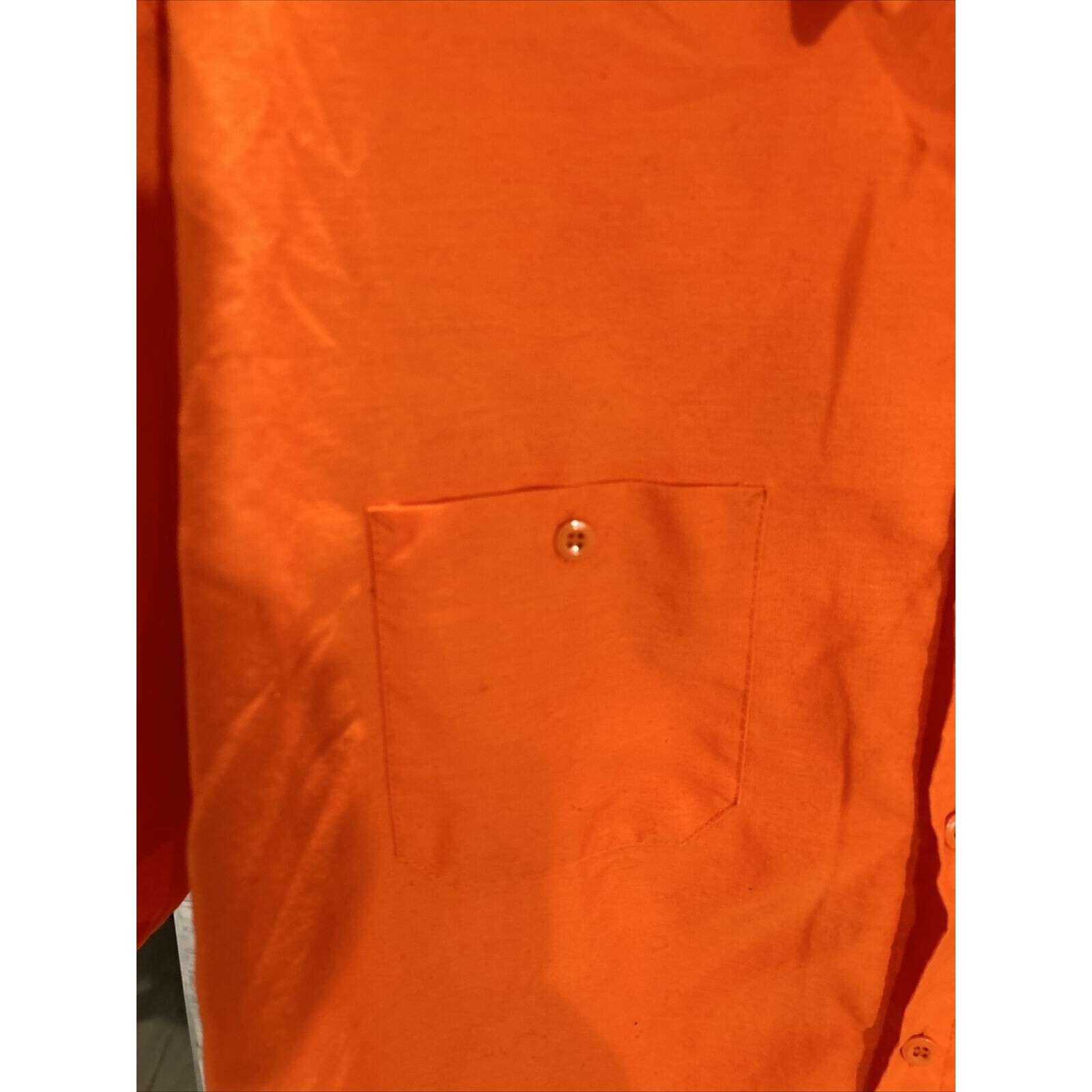 Red Kap Shirt Mens 3XL Pocket Utility Workwear Industrial Uniform Streetwear