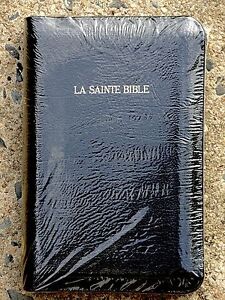 French Bible, La Sainte Bible - Louis Segond 1910 Leather, Black, Handheld 9781882536405 | eBay