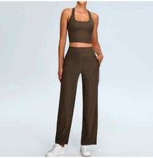 Limited Work Backless Yoga Wear Suit Women Yoga Running Wear Suit