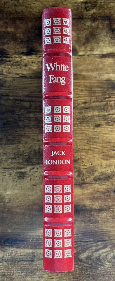 White Fang by Jack London Easton Press Leather Bound Red Cover Vintage 1973! 🔥 - Image 2 of 4