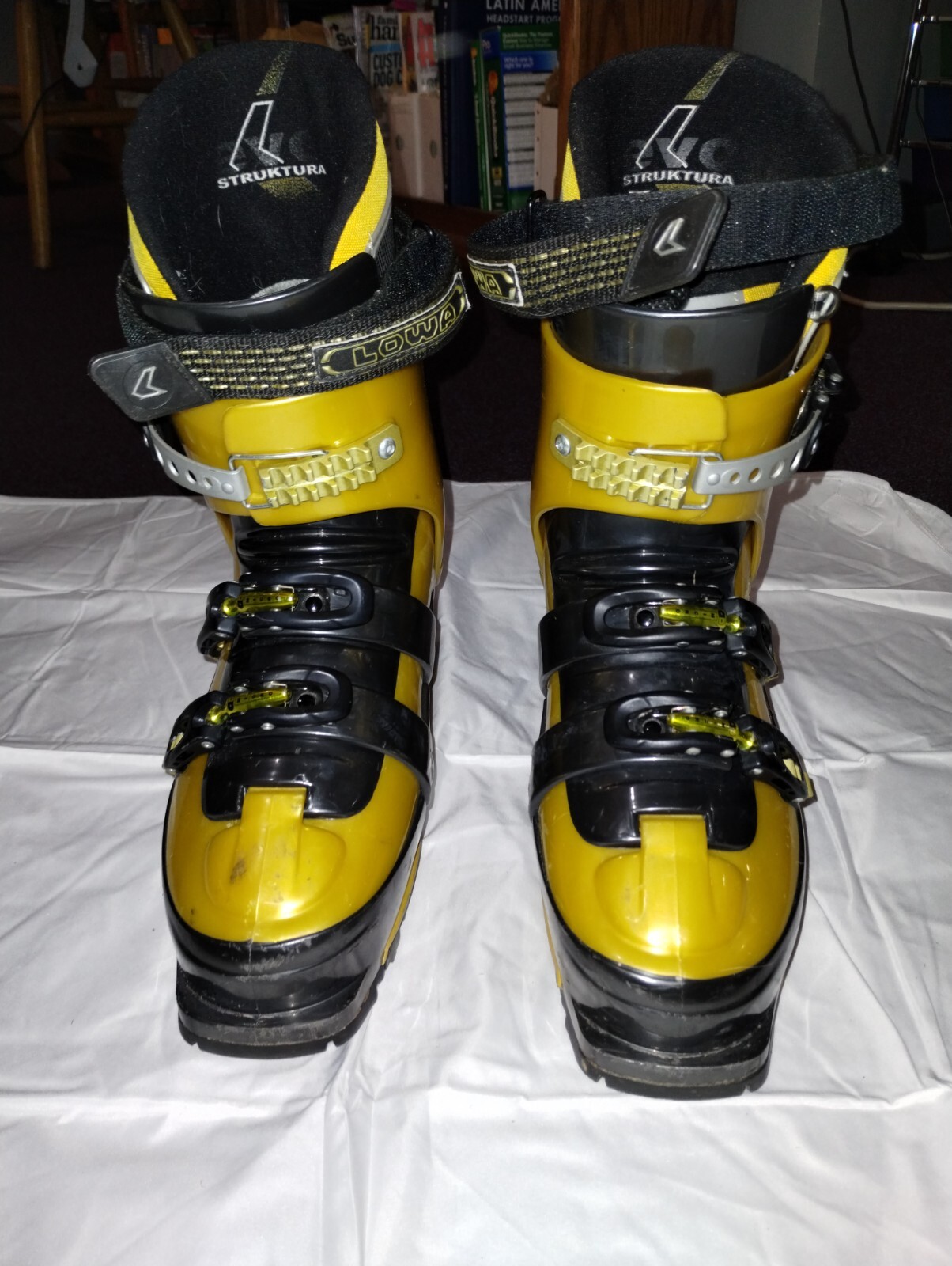 SALOMON Stivali Alpine Touring Lowa Evo Strauktura Uomo in buone condizioni made in Italy 