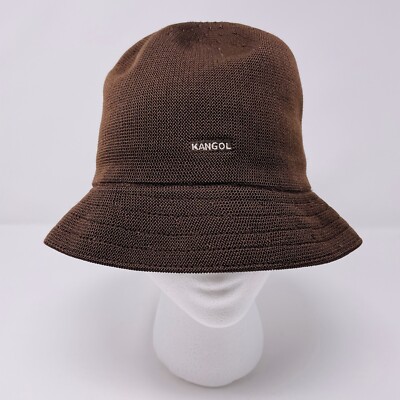 Kangol Brown Men's Unisex Bucket Hat 