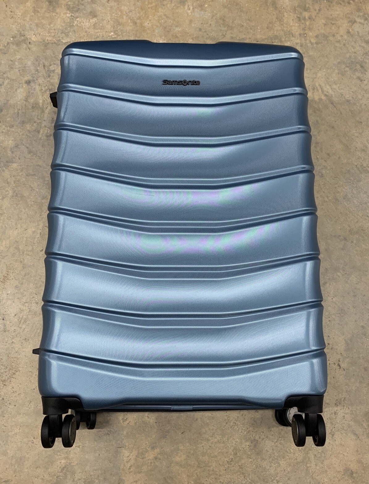 Samsonite Amplitude Two Hardside 2 Piece Luggage Set Slate Blue eBay