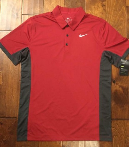 Nike Golf Polo Dri-Fit Shirt Men's Gym 