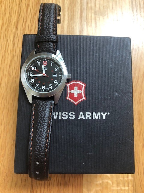 Swiss Army Men's Garrison Watch 1990's Marlboro Promo 241083 New