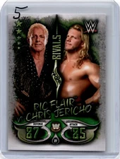 2018 Topps WWE Slam Attax  Ric Flair Chris Jericho Rivals