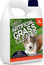 Cleenly Artificial Grass Cleaner Astro Turf Deodoriser Pet Odour Elminator 5L