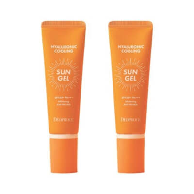 Deoproce Hyaluronic Cooling Sun Gel SPF50+ PA+++ 50ml*2Pcs - FREE SHIPPING