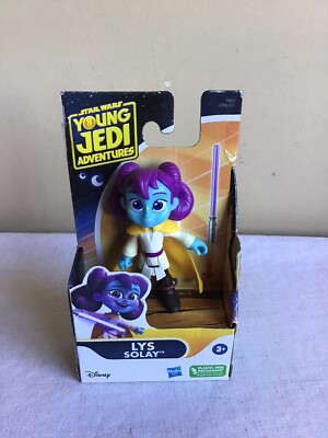 New Disney Star Wars Young Jedi Adventures Lys Solay Plastc Action Figure Toy