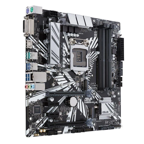 ASUS PRIME Z390M-PLUS Motherboard Intel Z390 LGA1151 DDR4 DVI-D HDMI Micro ATX - Picture 4 of 5