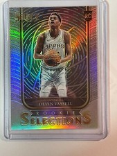2021 SELECT BASKETBALL ROOKIE SELECTIONS SILVER DEVIN VASSELL SAN ANTONIO SPUR  