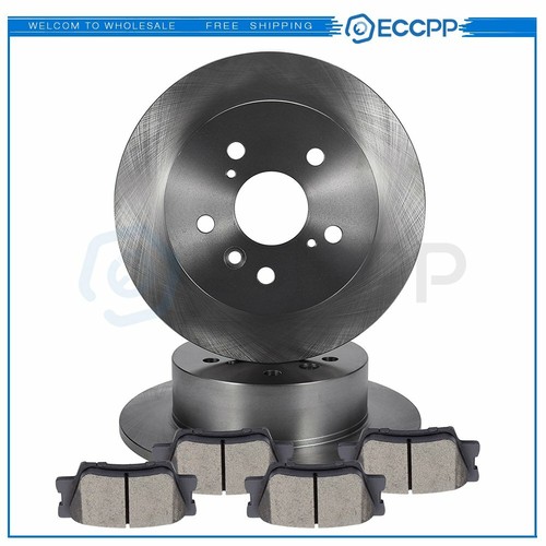 Rear Brake Pads And Rotors For 20132017 Lexus ES300h 20072012 Lexus