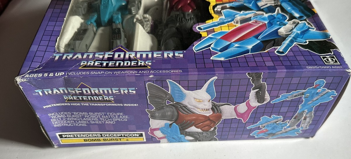 Transformers G1 – Bomb-Burst Pretender – Hasbro/Takara 1987 – Complet Et Très Bon état