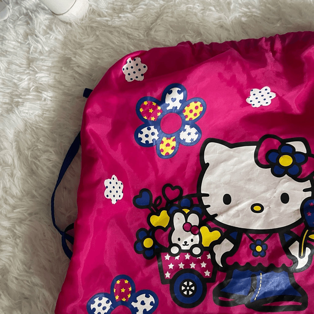 Hello Kitty y2k drawstring backpack - image 2
