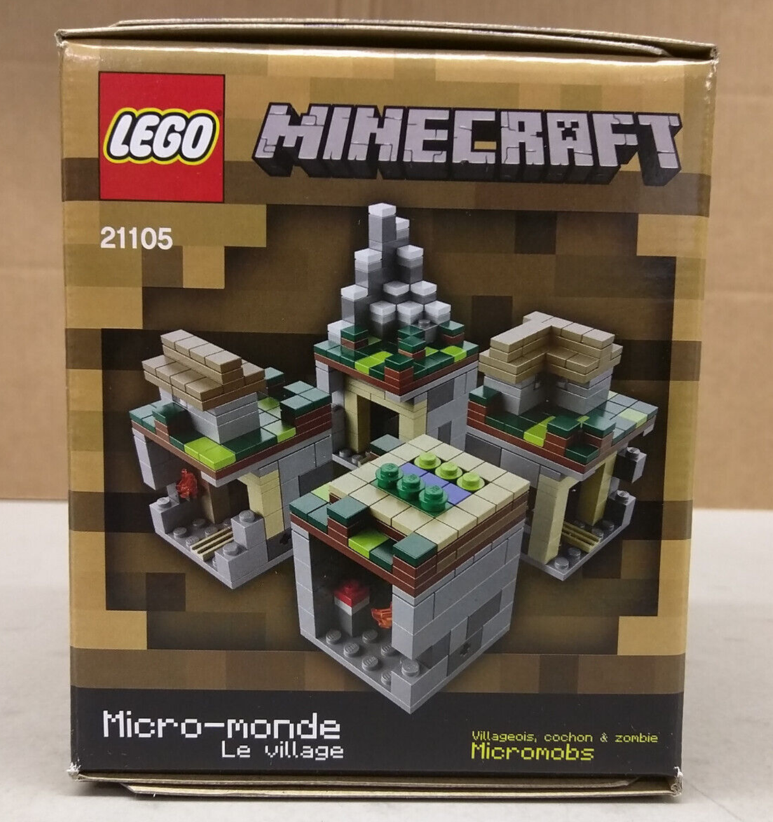 ビィゴライフ　ミレ　新品1箱 LEGO Minecraft 21105 Micro World The Village NEW! Brown/Tan Pig