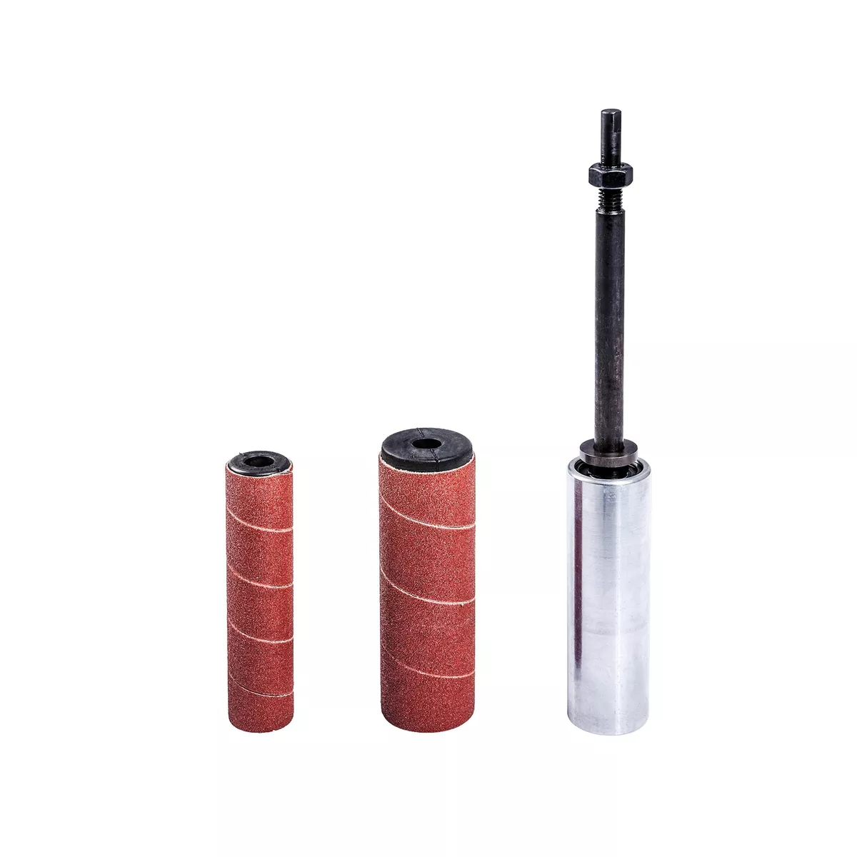 Portable Spindle Sander Hand Held Rubber Sanding Drum for Drill 4