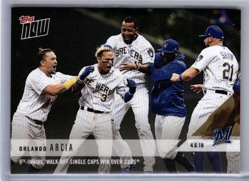 2018 Topps Now 43 Orlando Arcia