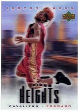 2003-04 Upper Deck City Heights Lebron James 3-D Redemption Special SP RC