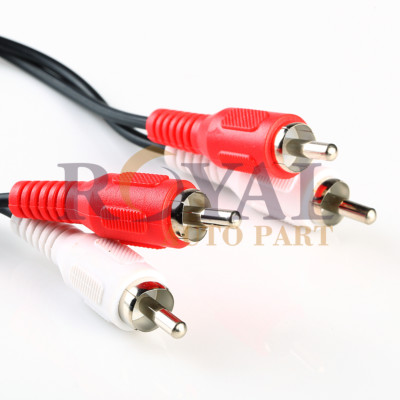 20 Ft. RCA Cable Nickel Plated Male to Male RCA Ends