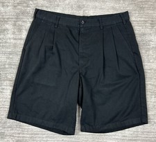 Superior Uniform Group Shorts Mens 36 Black Pockets Workwear