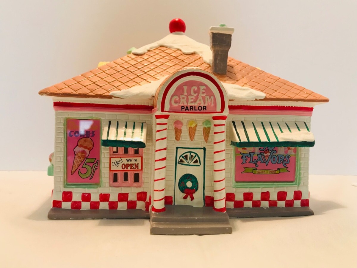 icecream88ページ Department 56, 56 Flavors Ice Cream Parlor | eBay