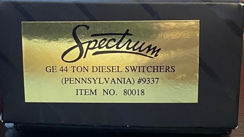 Spectrum Ho Scale - GE 44 Ton Diesel Switcher Pennsylvania 9337 - 80018 - CL | Zustand: New