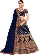 Indian Bridal Anarkali Lehnha Choli Wedding Pakistani Party Wear Designer